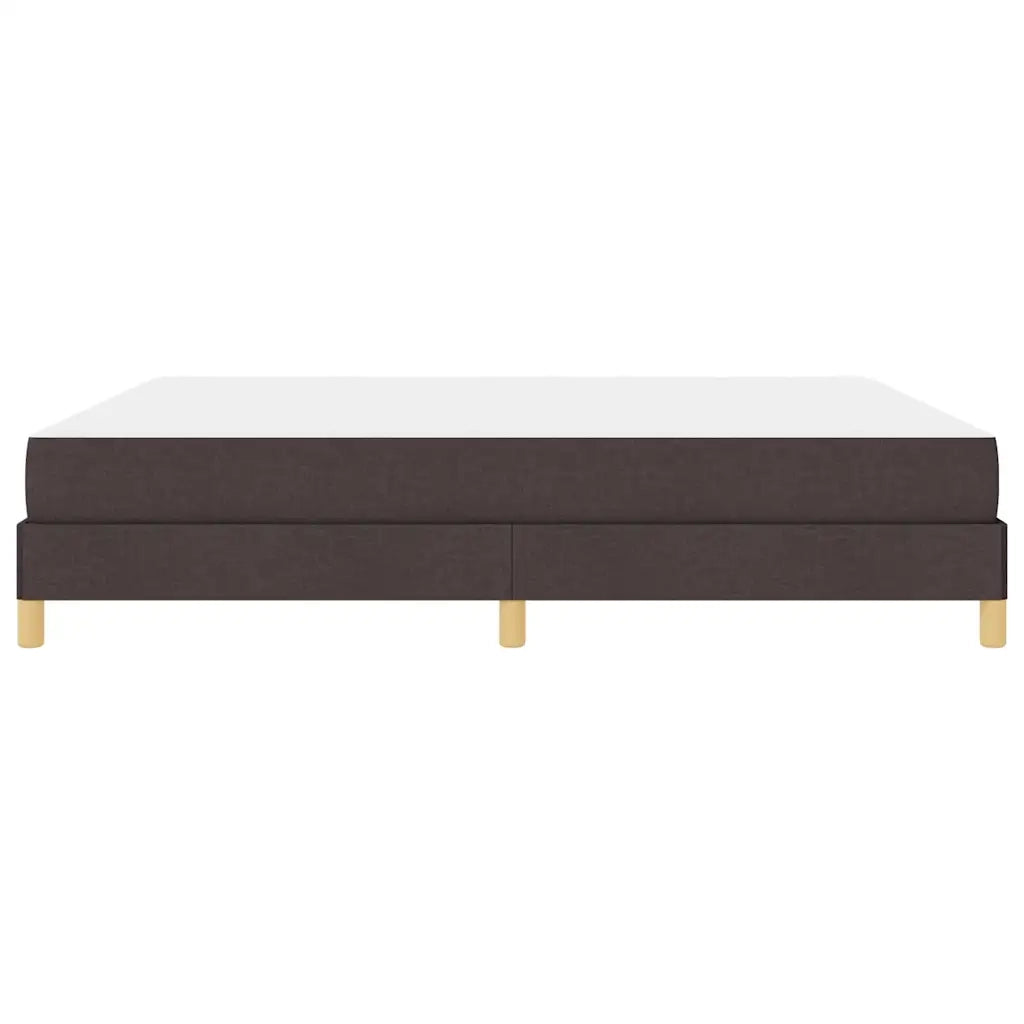 vidaXL Letto a molle Marrone 180 x 200 cm