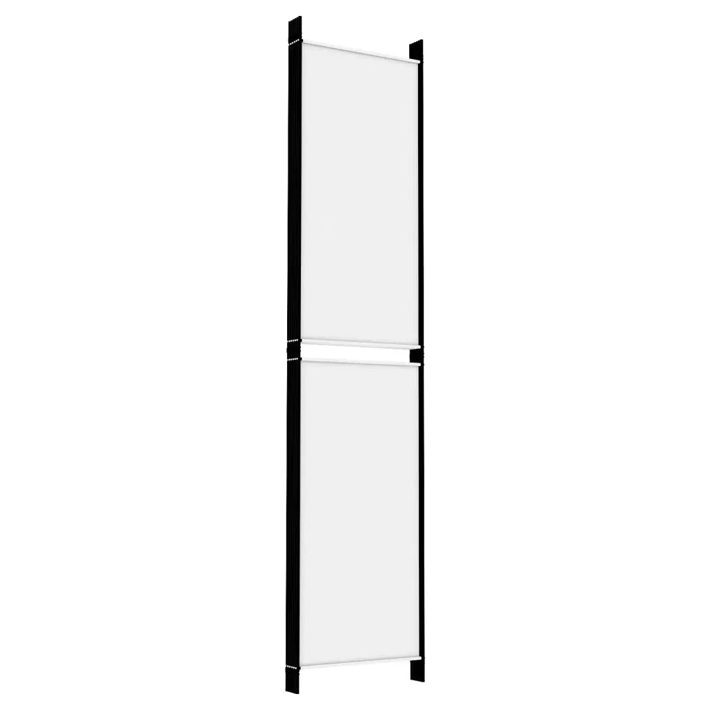 Divisorio a 4 Pannelli Bianco 300x220 cm Tessuto cod mxl 78468