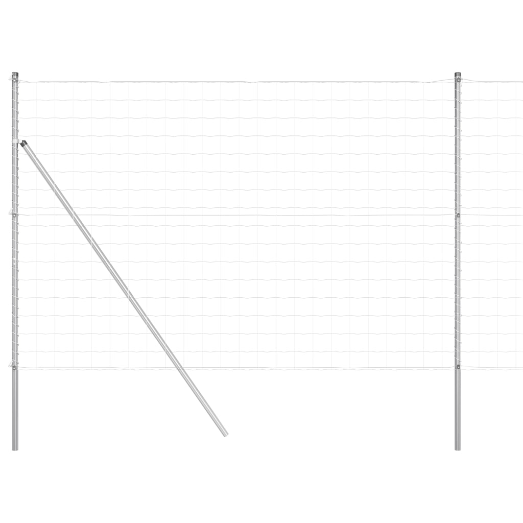 Recinto Euro di con 7 Post 1,5x10 m Acciaio Zincato