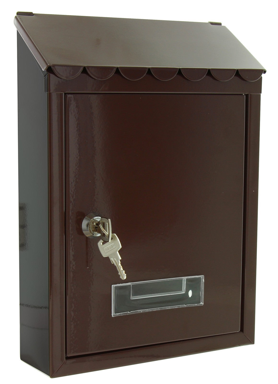 cassetta postale acciaio"garden" colore marrone tx0080 cod:ferx.8960