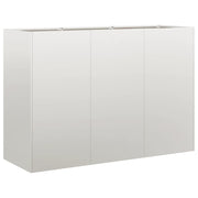 Fioriera | Cassetta per fiori | Vaso 120x40x80 cm in Acciaio Inox
