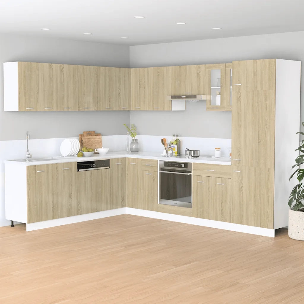Pensile da cucina | Mobile per Forno Rovere Sonoma 60x46x81,5 cm Legno Multistrato