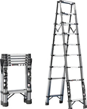 Ladder Telescopica in Acciaio Inossidabile - 230cm