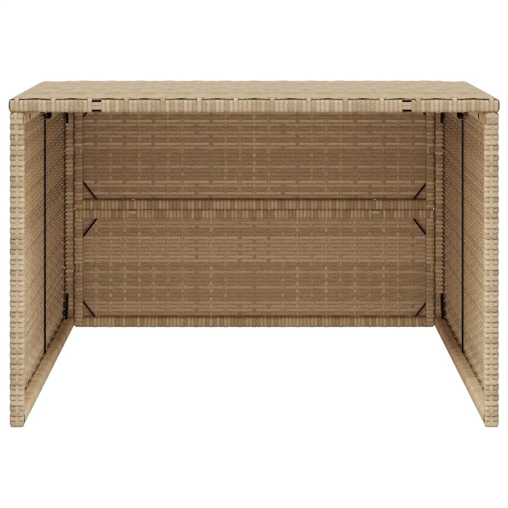 Garage per Robot Tosaerba Beige 86x90x52/57 cm in Polyrattan 365407