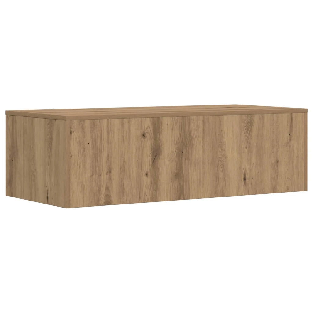 Scrivania a parete Rovere artigianale 100 x 45 x 30 cm 891407