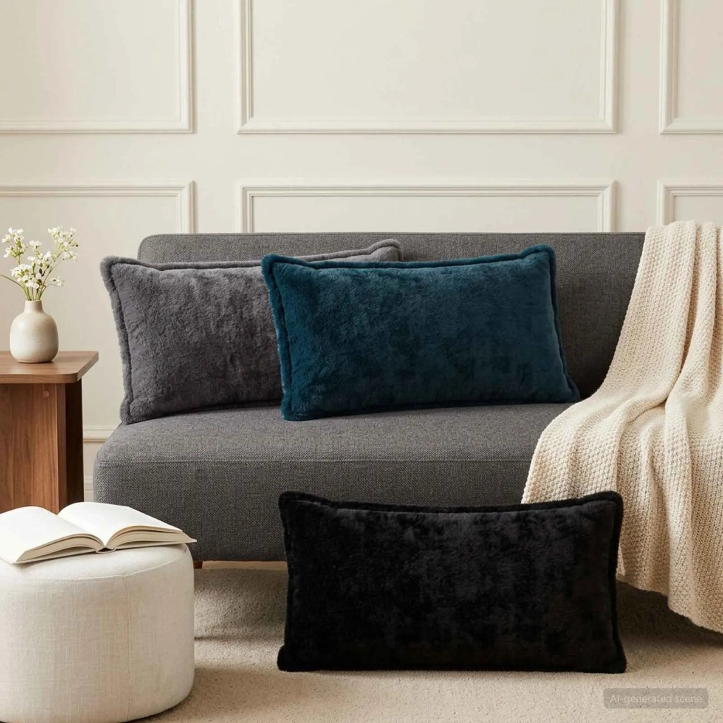 Federa 2 pz HOUTEN Blu navy 40 x 80 cm 918457