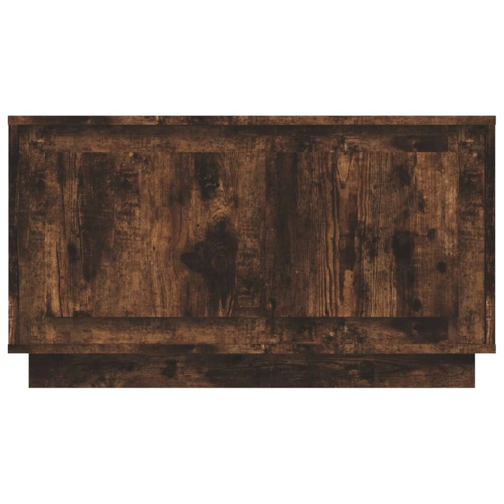 Mobile TV multimediale mensola TV credenza TV sala da pranzo soggiorno camera da letto rovere affumicato 80 x 35 x 45 cm legno ingegnerizzato marrone 02_0027389