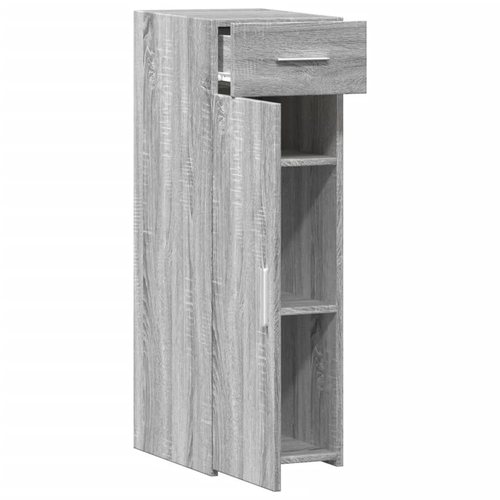 Buffet credenza cassettiera armadio mobile contenitore organizer cucina soggiorno salotto Sonoma 30 x 42,5 x 93 cm legno ingegnerizzato grigio 02_0036293