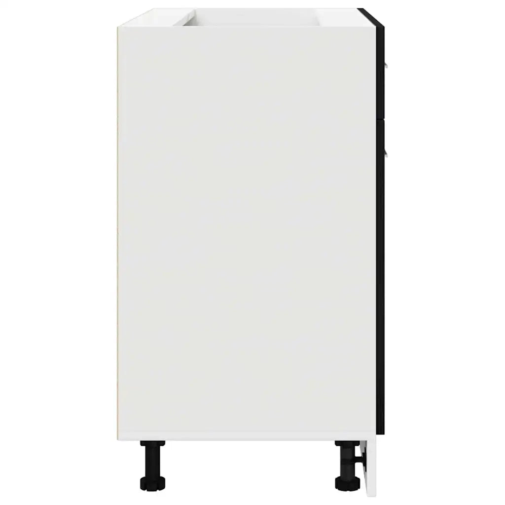 Armadio pensile | Mobile da Cucina Rovere Nero 80 x 31 x 81,5 cm Legno multistrato