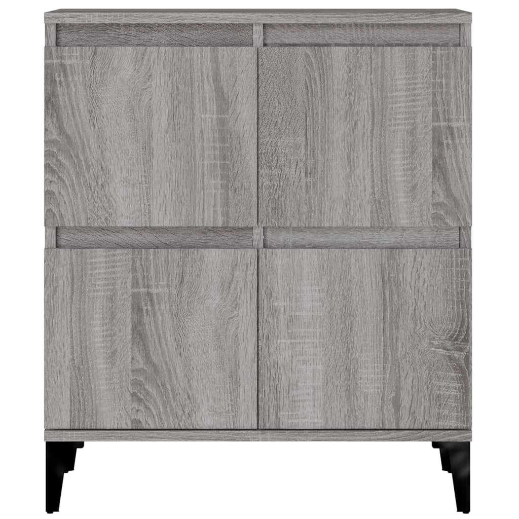 Buffet credenza cassettiera armadio mobile contenitore organizer cucina soggiorno salotto Sonoma 60 x 35 x 70 cm legno ingegnerizzato grigio 02_0036413