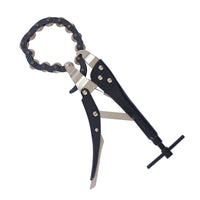 Tagliatubi professionale a catena per tubi di scarico Ø 19-80 mm Pinza per acciaio, rame, plastica