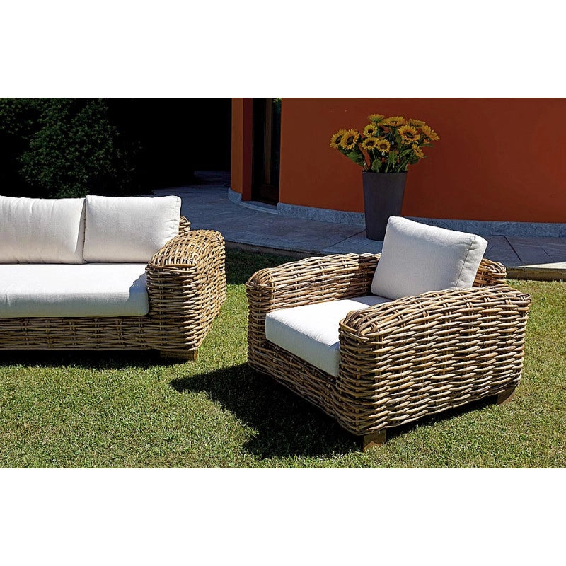 Set MOIA Bangalore in rattan gigante naturale
