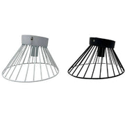Trade Shop - Plafoniera Paralume Metallo Lampadario Lampada E27 Decorativa Contemporanea C70 -