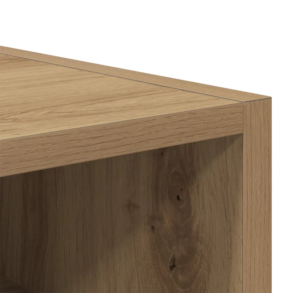 Mobile contenitore a parete pratico 20 x 29,5 x 60 cm finitura rovere composito 02_0050438