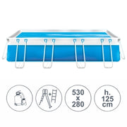 Piscina fuoriterra tubolari LAGUNA BASIC SENIOR 5,3x2,80 m - h.125 cm