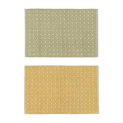 Tovaglietta Shabby Chic in Cotone Jacquard Taormina Blanc Mariclò