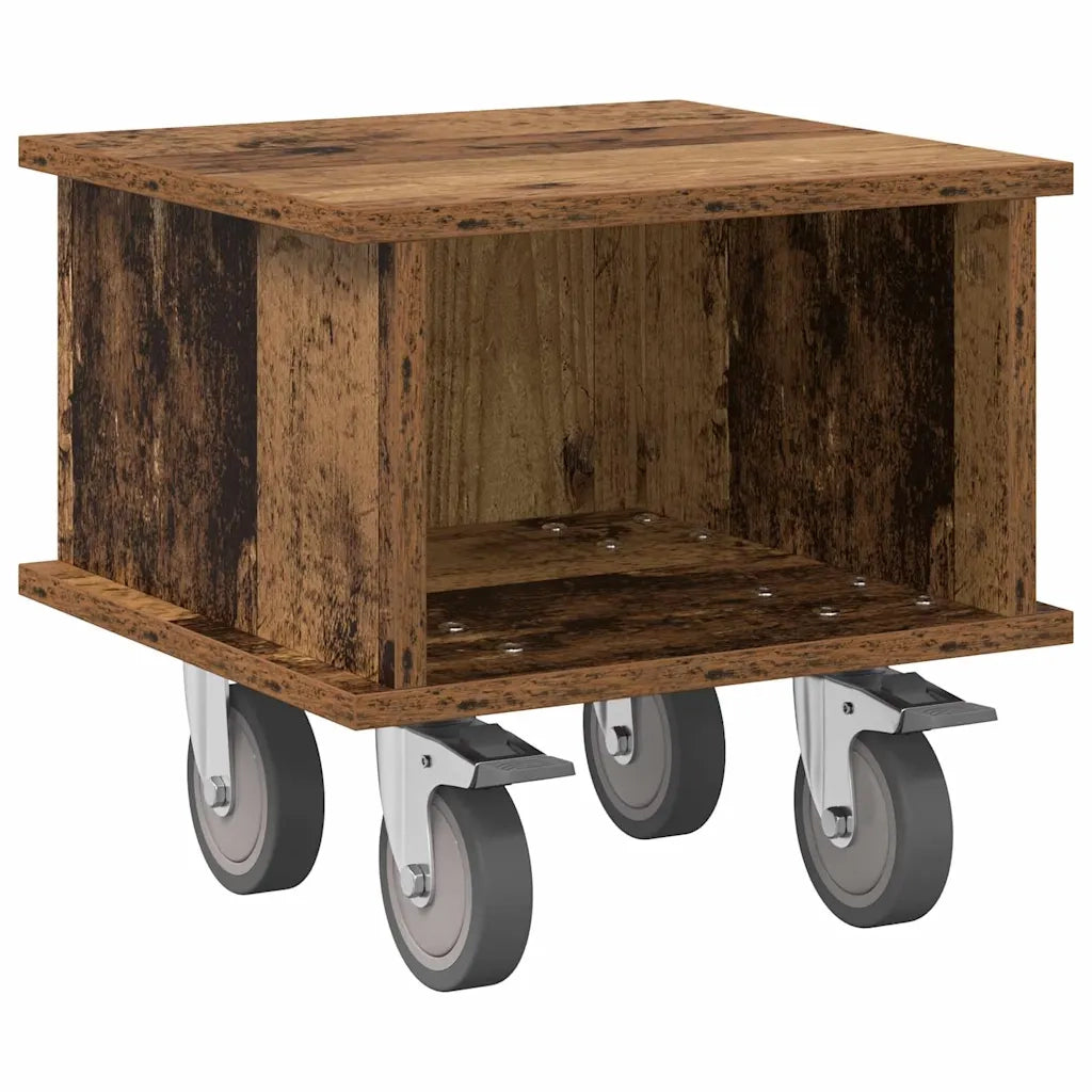 Supporto TV-Credenza per TV-Mobile TV Legno vecchio 37 x 35 x 35 cm Legno multistrato