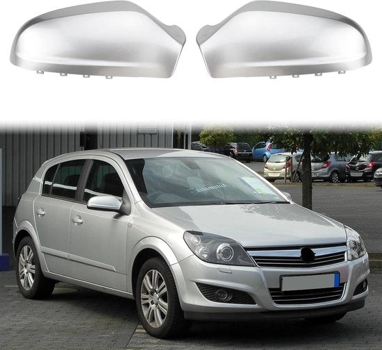 Coprimandi per Opel Astra 2004-2009 - Nero - Protezioni per Specchietti Laterali - Set da 2
