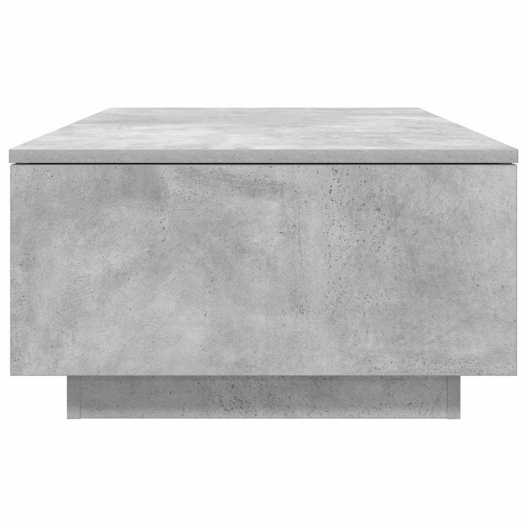 Tavolino da salotto con cassetto Grigio cemento 95 x 55 x 31 cm 8000183