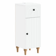 Mobiletto da Bagno ALKMAAR Bianco 30 x 31 x 80 cm 896165