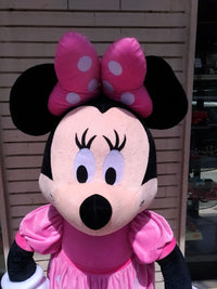 Disney - Topolino - Peluche Minnie Gigante con Base - Altezza 160 cm, Larghezza 80cm