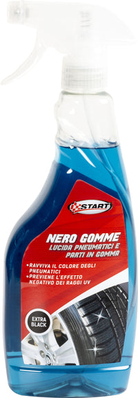 Trigger nero gomme lucida pnumetici extra black 500 ml per auto
