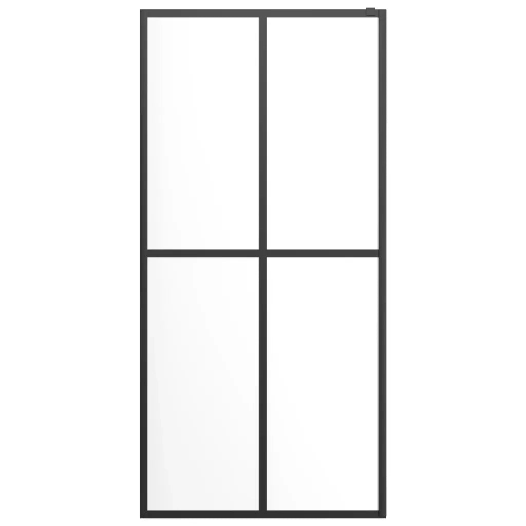 Cabina Doccia con Vetro Temperato Trasparente 80x195 cm 145679