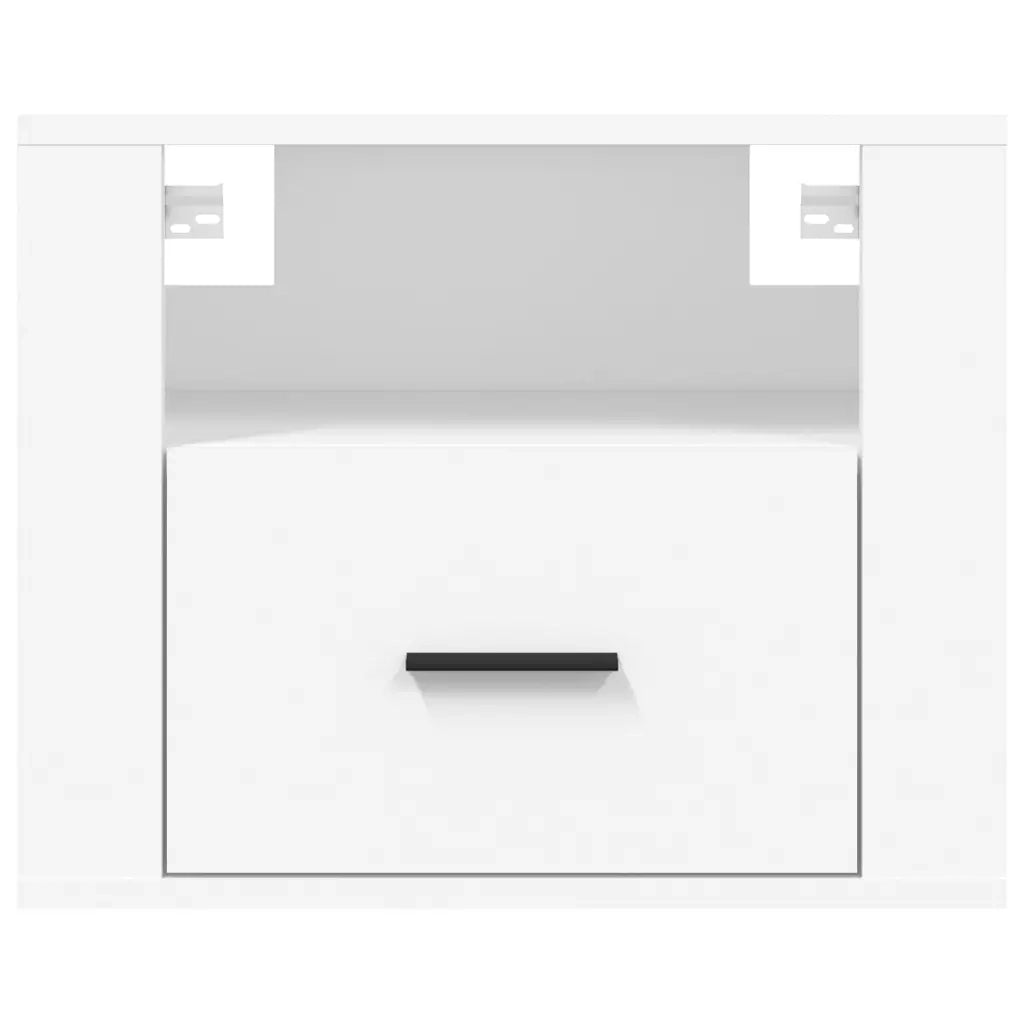 Comodino a Muro Bianco 50x36x40 cm 816880