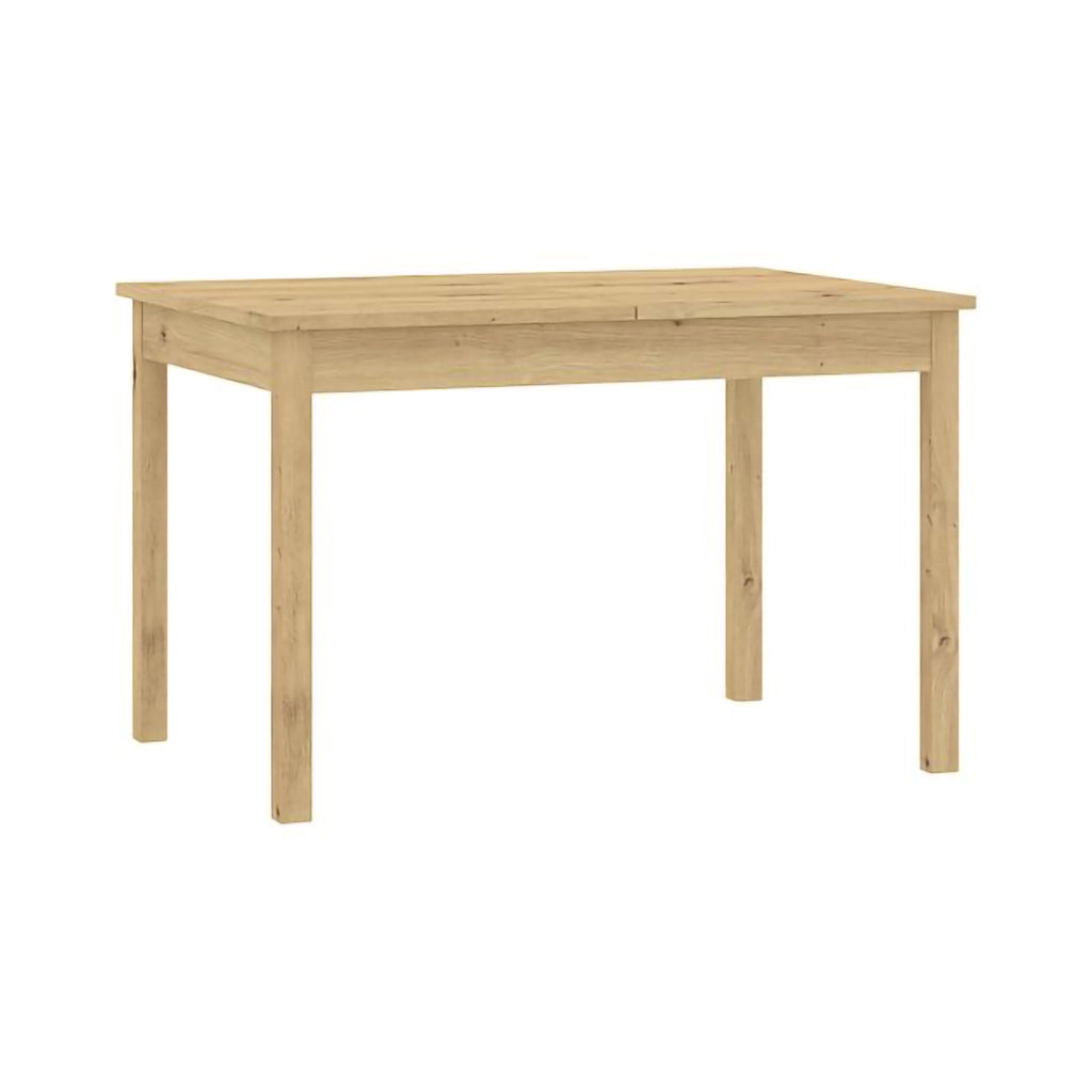 Lirelaba, Tavolo Allungabile 8 Posti, 120x80x76h cm Marrone Rovere Nodi