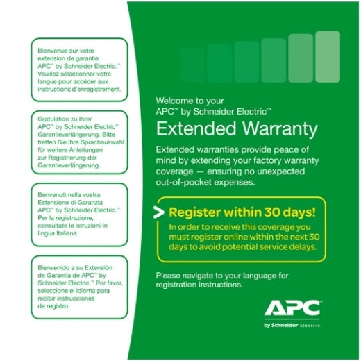 Apc wextwar1yr-sd-03 estensione della garanzia 1 licenza/e 1 anno/i
