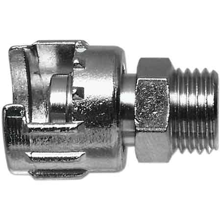 RACCORDO CON DADO FRESATO 1/4 - 10 pezzi- SPIRALFLEX