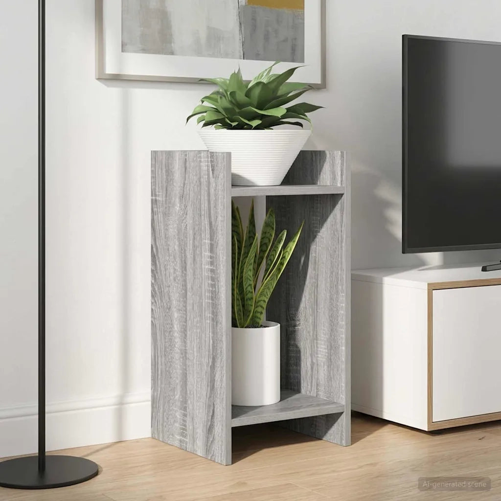 Supporto per piante 2 pcs Sonoma grigia 30 x 30 x 60 cm 899605