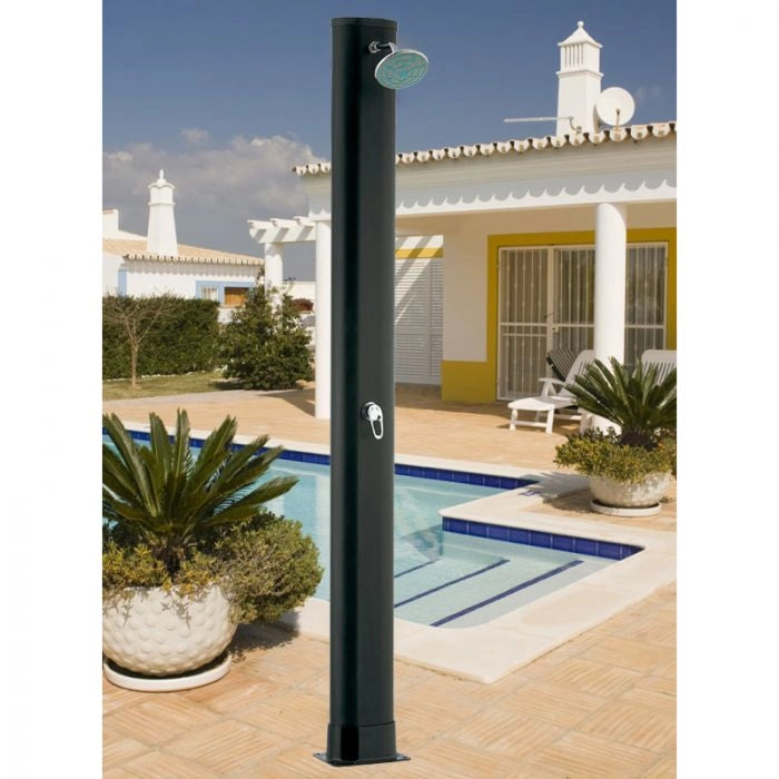 Doccia solare per piscina SUMMER 20 LITRI in PVC effetto legno