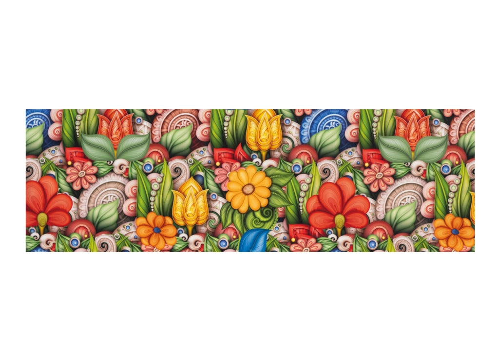 Tappeto Passatoia Cucina Antiscivolo Stampa Digitale Sprinty Disegno Tun - 52x230 - Tun