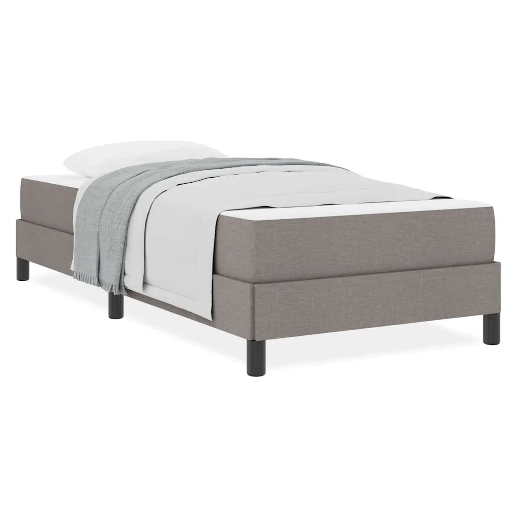 vidaXL Letto a molle con materasso Talpa 90 x 190 cm Tessuto