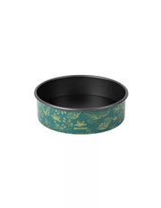 Stampo da forno verde 20 cm con fondo amovibile