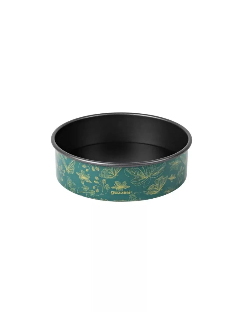 Stampo da forno verde 20 cm con fondo amovibile
