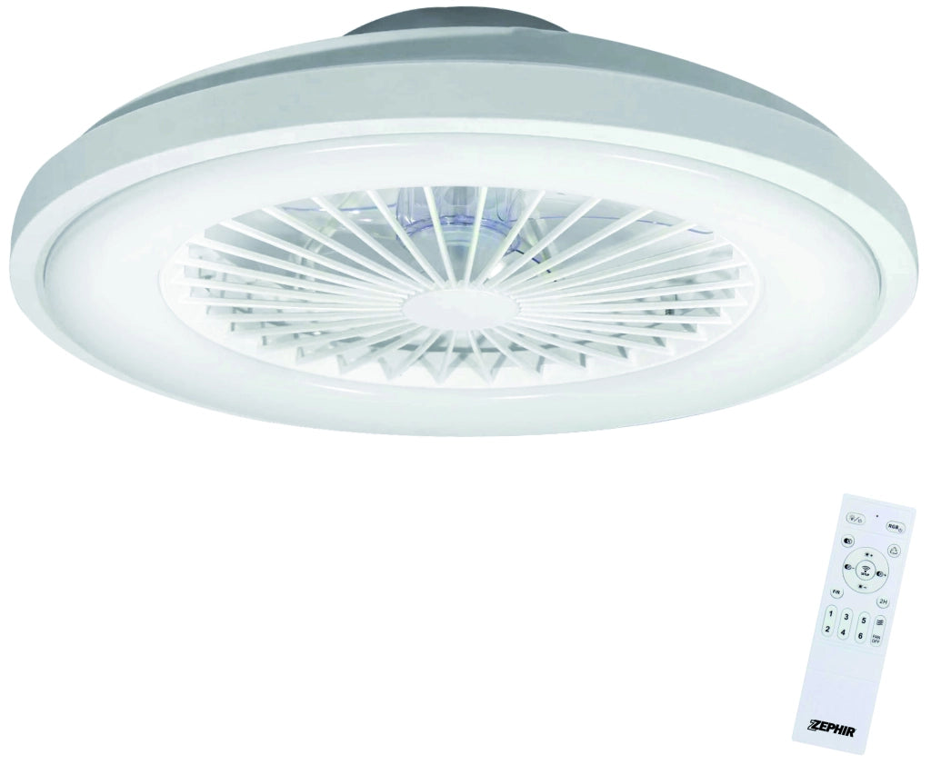 Ventilatore Plafoniera LED ZVP6 con Luce Bianca Regolabile Zephir