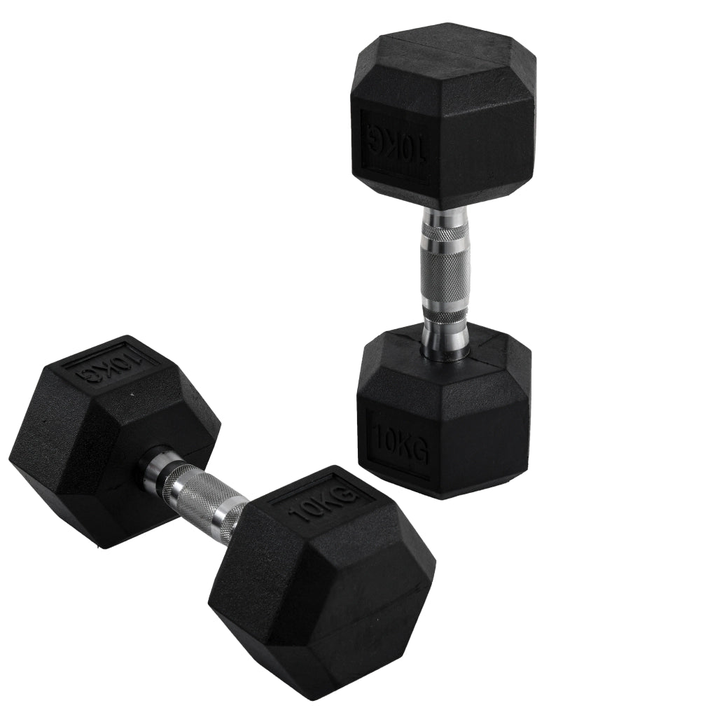 Set di manubri esagonali ¨C Minimal ¨C 2 x 10 kg