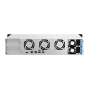Qnap ts-864eu-rp-8g server nas e di archiviazione armadio (2u) intel® celeron® n5095 8 gb ddr4 0 tb qnap turbo system nero