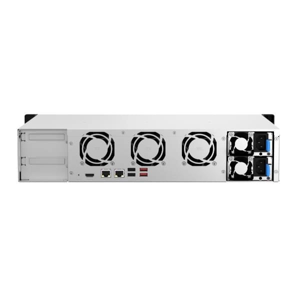 Qnap ts-864eu-rp-8g server nas e di archiviazione armadio (2u) intel® celeron® n5095 8 gb ddr4 0 tb qnap turbo system nero