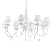 Lampada A Sospensione Blanche Sp8 Bianco Ideal-Lux