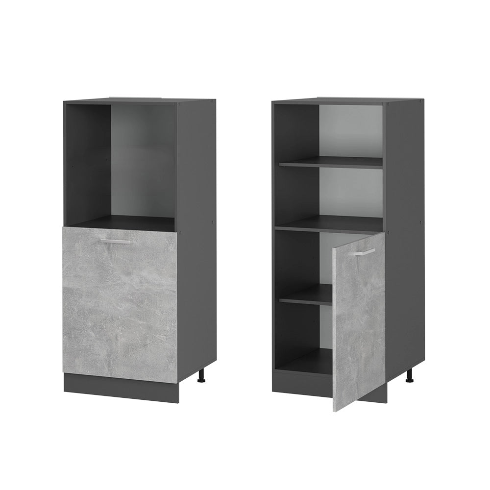 Vicco Mobile per forno da incasso Calcestruzzo 60 cm