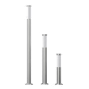 Lampioni da Giardino 3 pz Impermeabili in Acciaio Inox cod mxl 72422