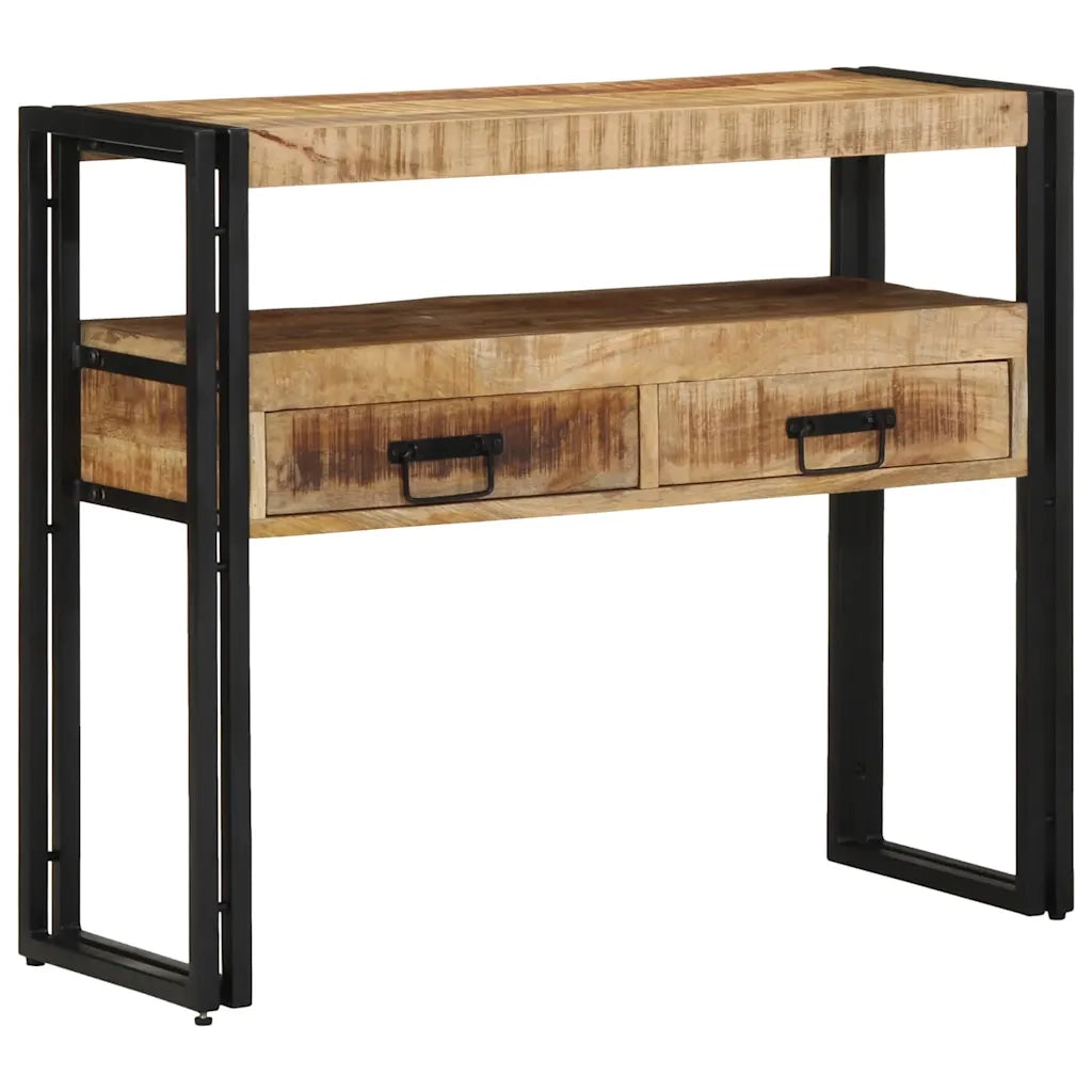 Tavolo consolle Marrone 90 x 33 x 75 cm Legno di mango massello 4102742