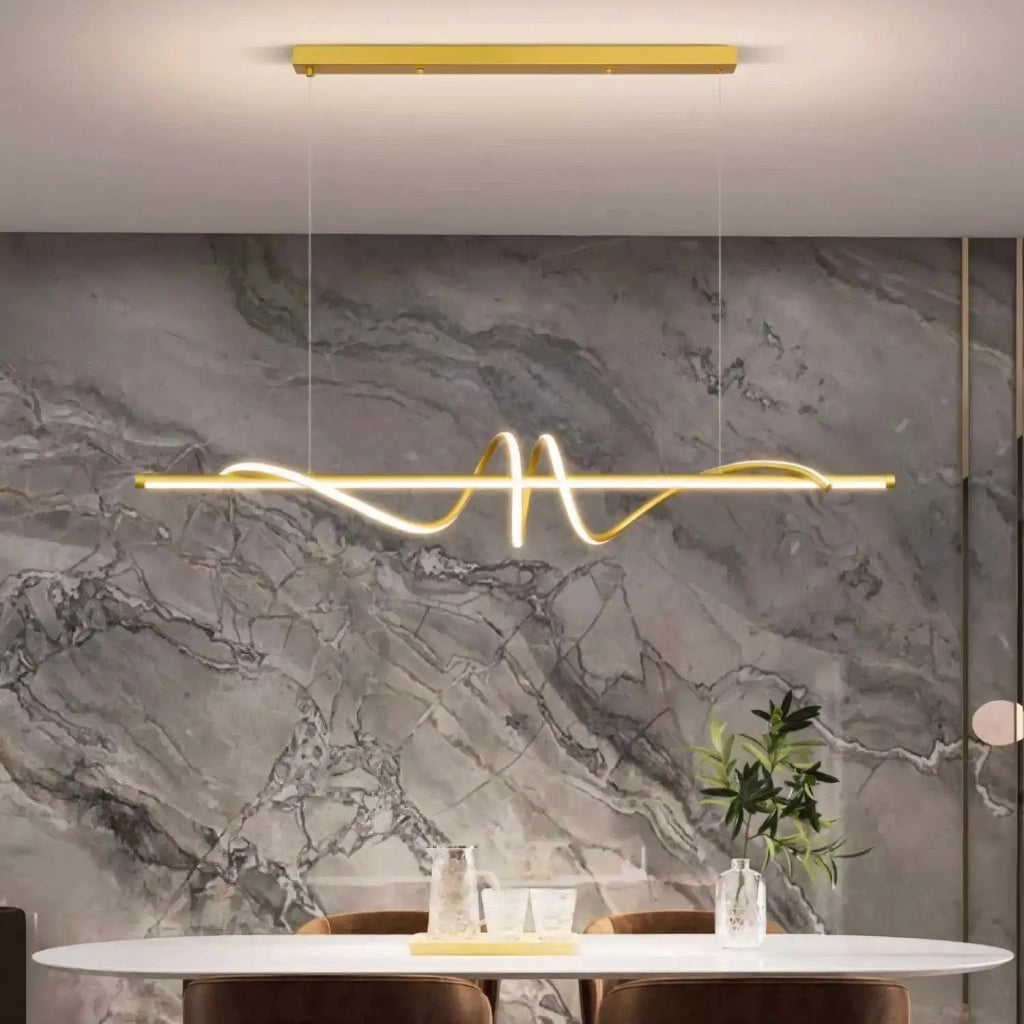 Lampada Led Lhj024-cp 120 Cm Gold
