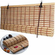 Trade Shop - Tapparella Tenda Arella Oscurante Sole Africa In Listelli Di Midollino 100x200cm -