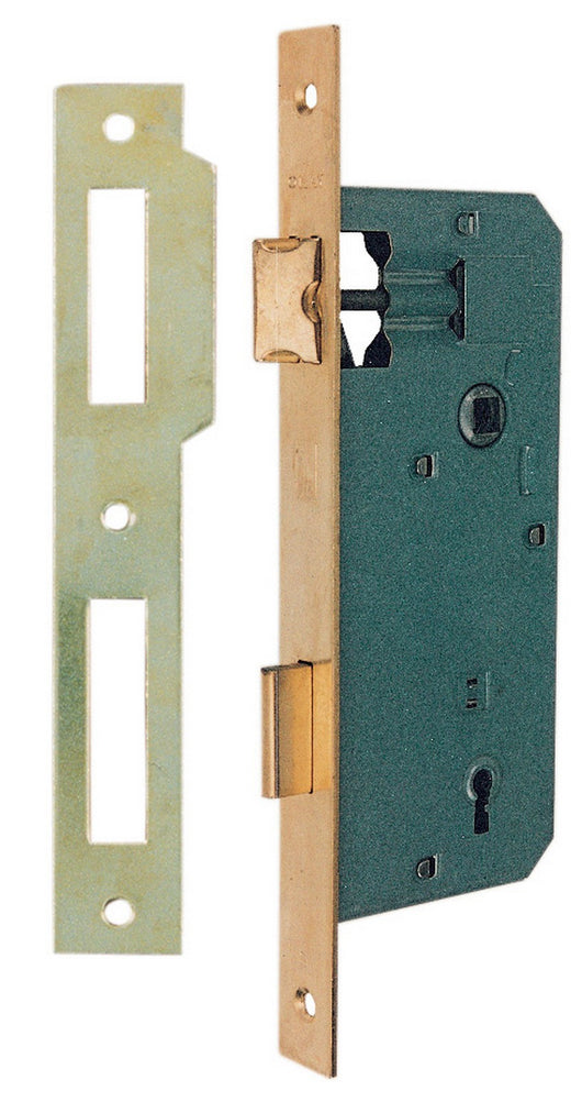 1blister blister patent serratura q.8/90 ottonata da 40 cod:ferx.89743