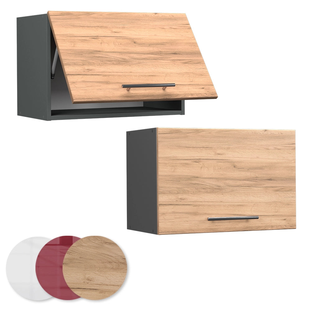 Vicco Pensile da cucina Quercia dorata 60 cm Piatto