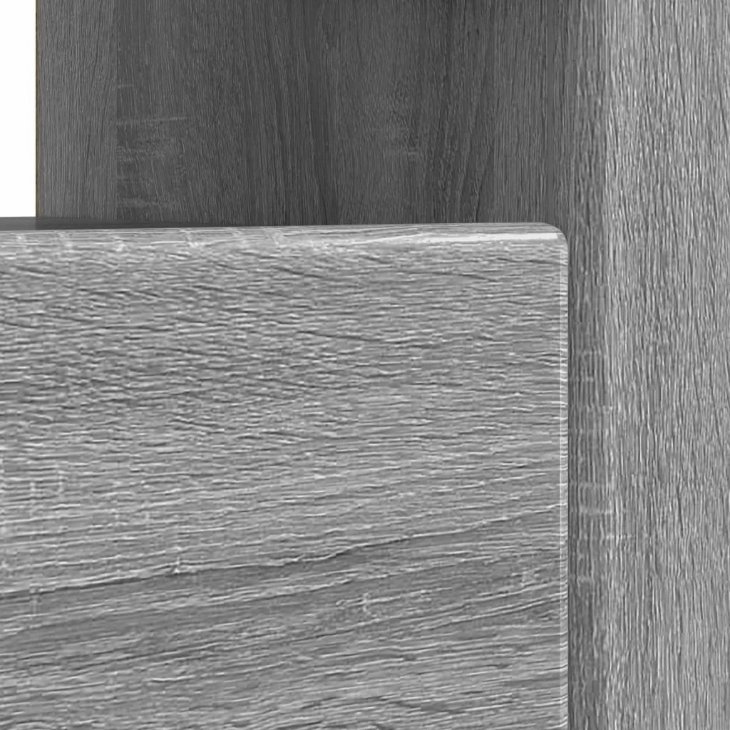 Mobile TV LED Sonoma grigio Legno ingegnerizzato 897571